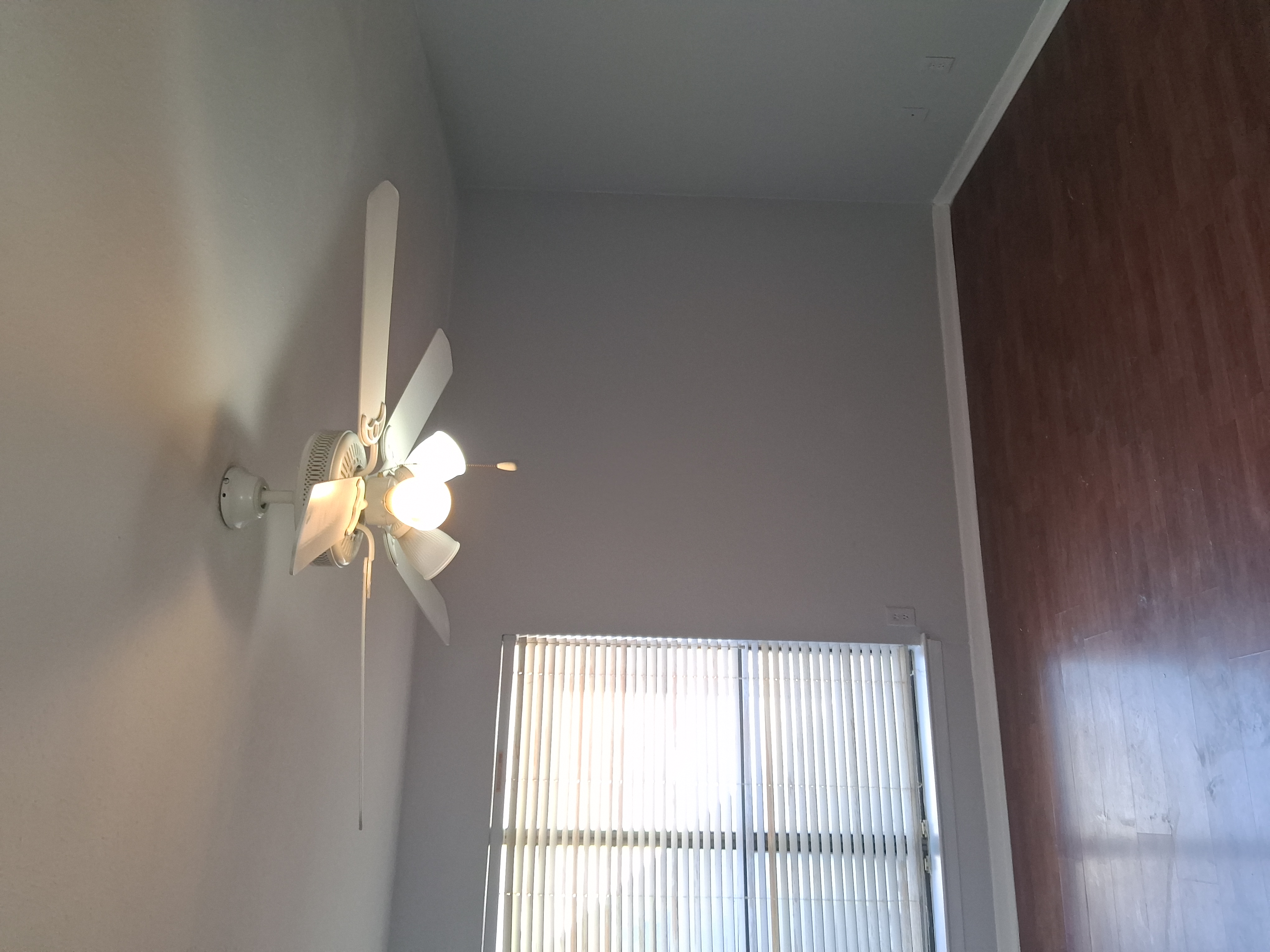Completed interior repair and paint work
